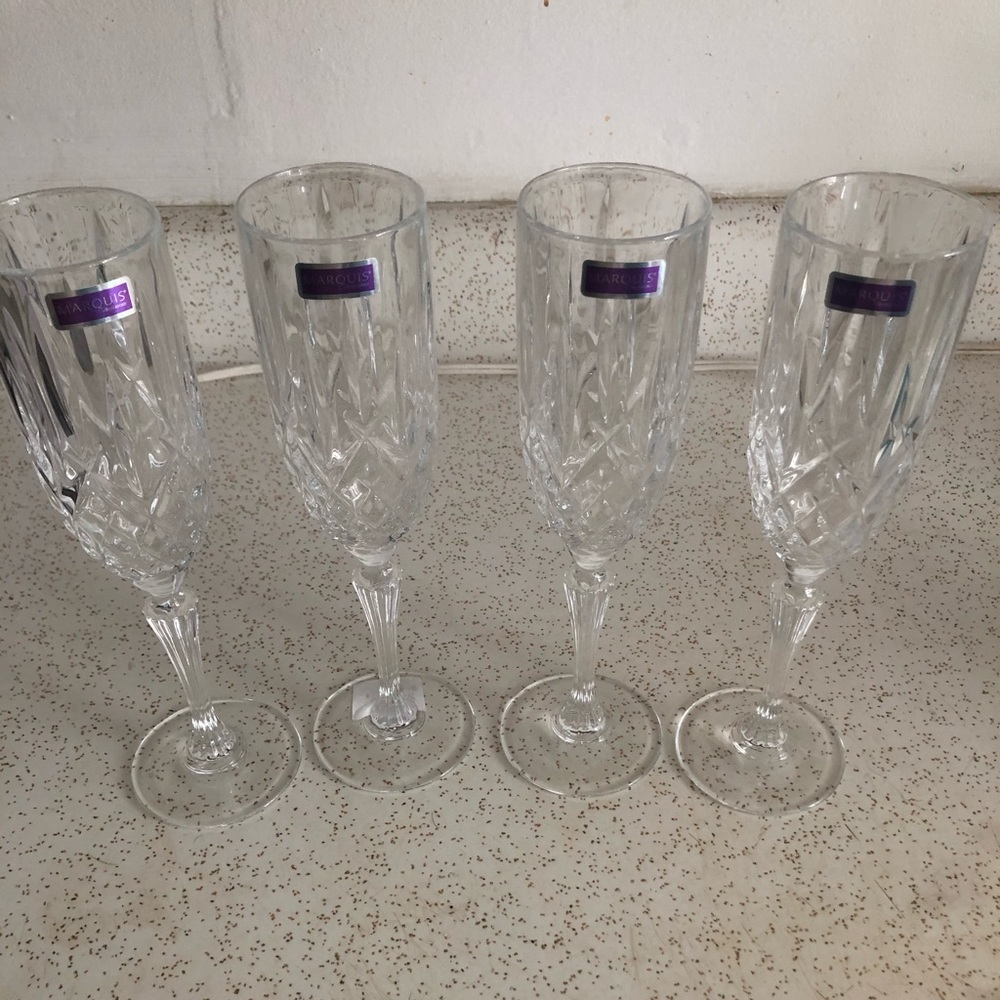 CLOSE OUT SALE! Waterford Markham Champagne Flutes